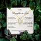 You Are Treasured – Elegant Jewelry Gift for Daughter-in-Law