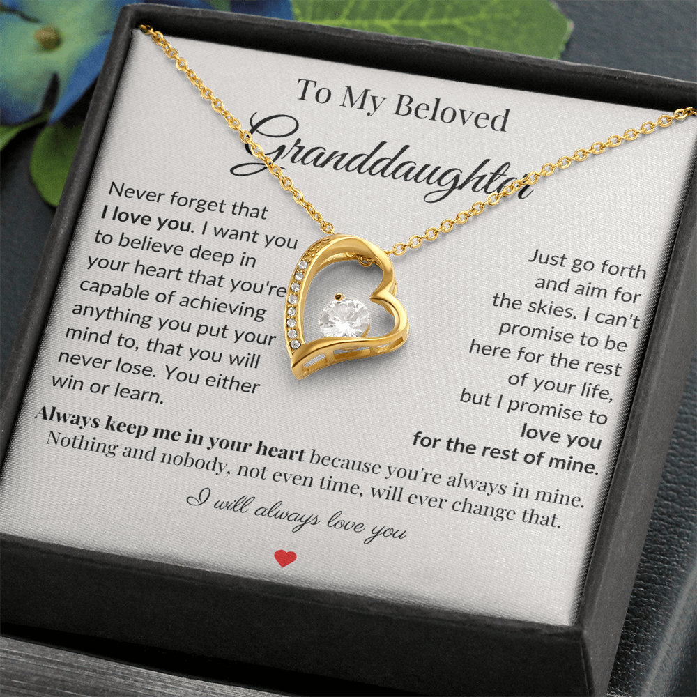 Heartfelt Gift for Granddaughter – A Loving Reminder from Grandma