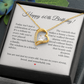 60th Birthday Necklace for Women – Elegant Gift with Heartfelt Message Card