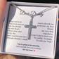 Dad-to-Be Gift from Baby – Pregnancy Keepsake Necklace with Message Card